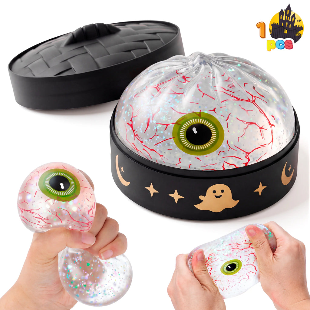 Halloween Dumpling Stress Relief Toys, 1Pcs/3Pcs/6Pcs/12Pcs with Steamer Storage Boxes,Slow‑Rebound Maltose Squishy Toys, Ideal for Halloween Party Gifts, Featuring Grimace Pumpkin and Little Devil Designs，12Pcs Mini Dumpling(5Cm）