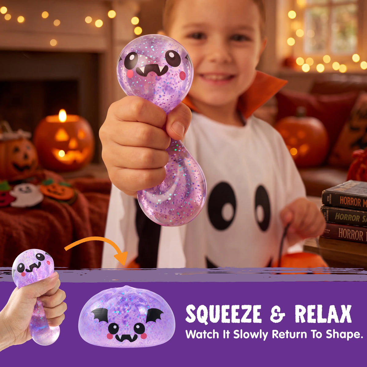 Halloween Dumpling Stress Relief Toys, 1Pcs/3Pcs/6Pcs/12Pcs with Steamer Storage Boxes,Slow‑Rebound Maltose Squishy Toys, Ideal for Halloween Party Gifts, Featuring Grimace Pumpkin and Little Devil Designs，12Pcs Mini Dumpling(5Cm）