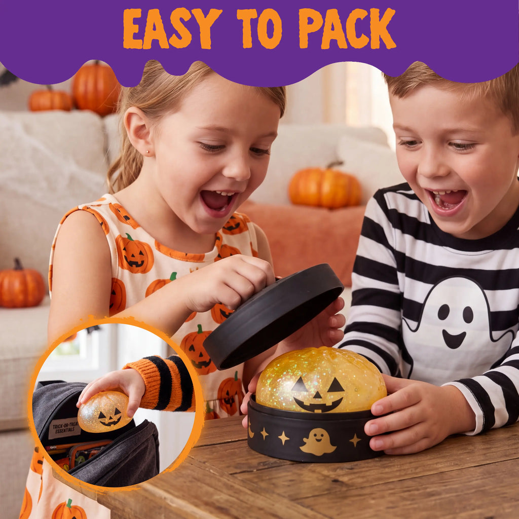 Halloween Dumpling Stress Relief Toys, 1Pcs/3Pcs/6Pcs/12Pcs with Steamer Storage Boxes,Slow‑Rebound Maltose Squishy Toys, Ideal for Halloween Party Gifts, Featuring Grimace Pumpkin and Little Devil Designs，12Pcs Mini Dumpling(5Cm）